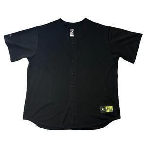 MLB Authentic On Field Blank Jersey Mens XL Blank Limited Edition Black NWOT